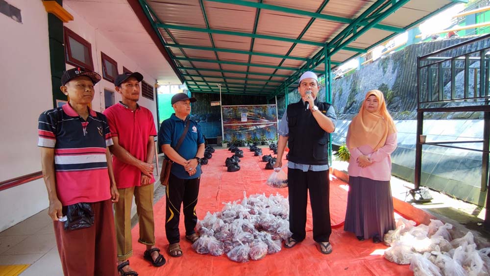 Perkuat Kepedulian Sosial, Kemenag Kepahiang Sembelih 4 Ekor Hewan Kurban