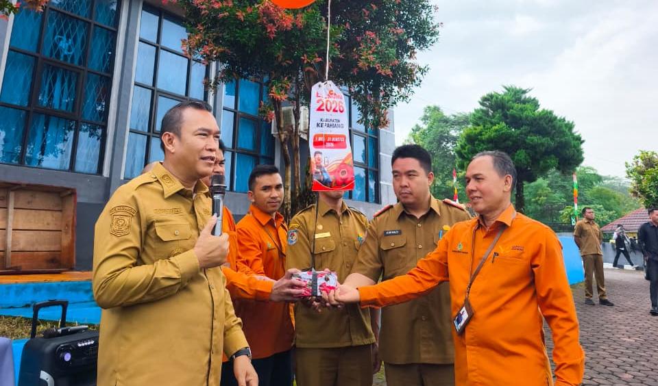 Apel Siaga SE 2026, Bupati Kepahiang Perdana Didata Petugas BPS