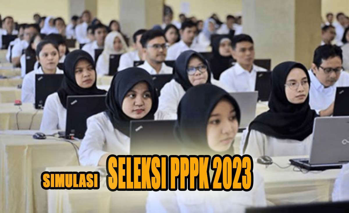 Calon Peserta Cek, Ini Jadwal Simulasi Seleksi PPPK 2023 dan Rincian Formasinya!