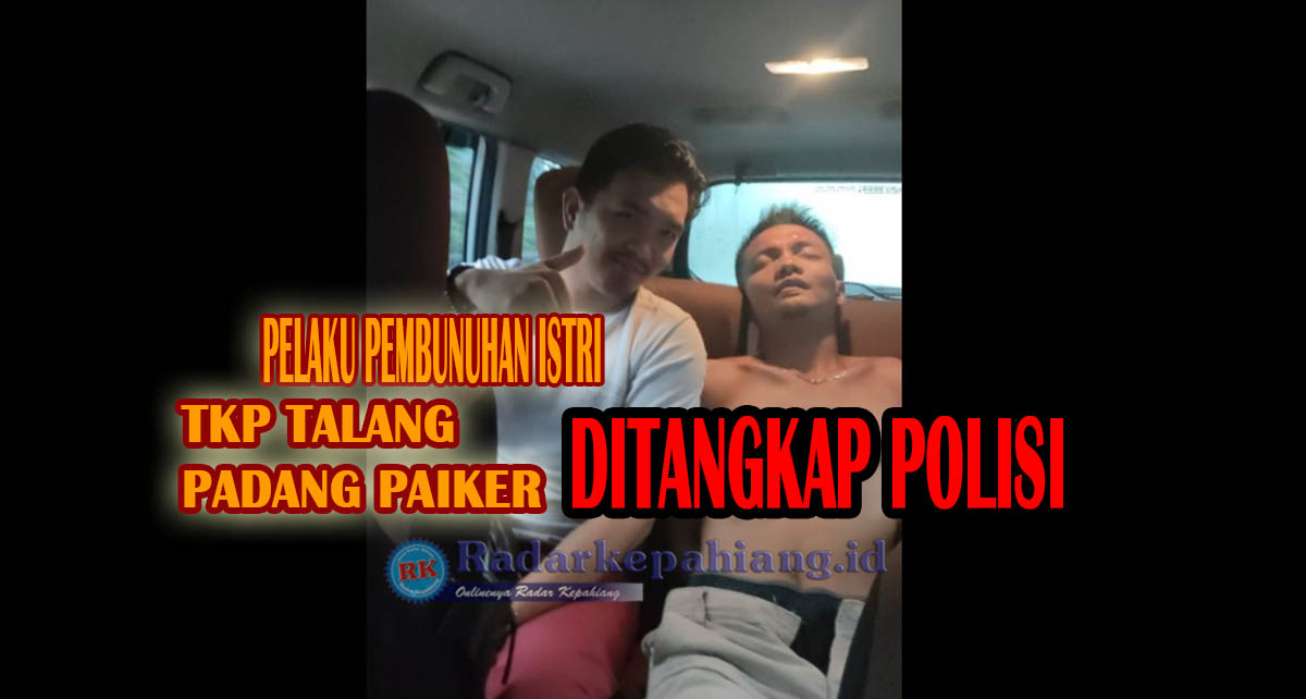 Hampir 2 Bulan Buronan, Suami Bunuh Istri di Talang Padang Paiker Empat Lawang Berhasil Ditangkap Polisi!