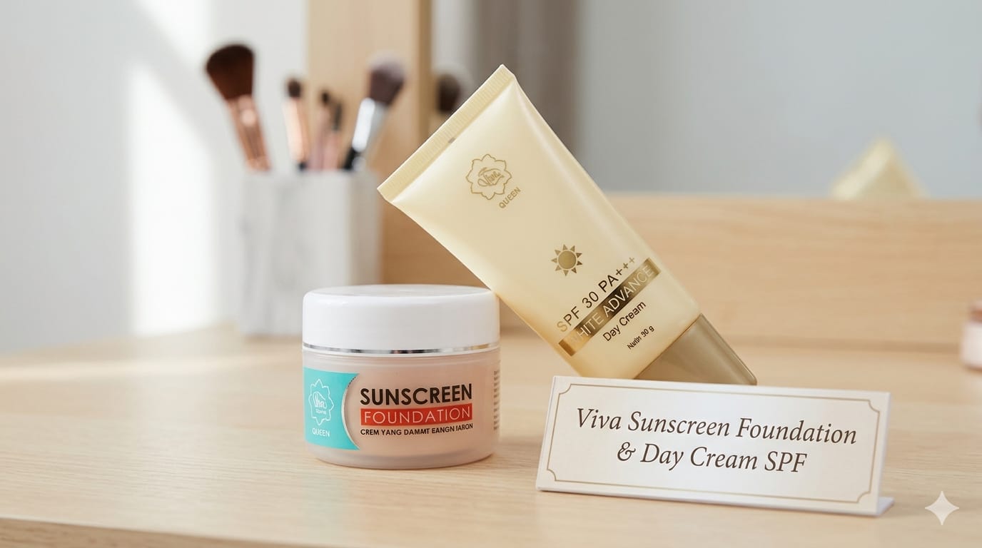 Banyak Dapat Review Positif dari Pengguna, Viva Sunscreen Foundation SPF Berapa Harganya?