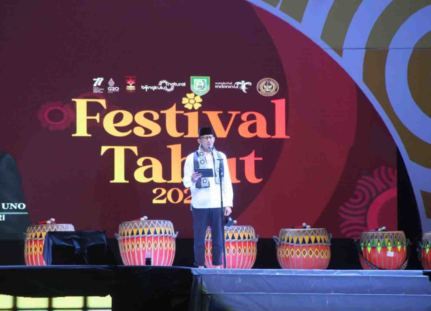 Menparekraf Targetkan Tabut Jadi Festival Internasional