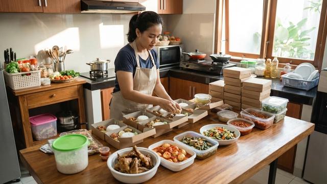 Modal Rp1 Juta, Begini Cara Mulai Usaha Catering Nasi Kotak Dari Rumah