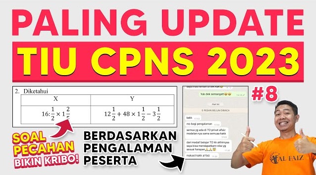 25 Contoh Soal TIU CPNS 2023 Lengkap Beserta Jawabannya, Cocok Untuk Latihan dan Persiapan