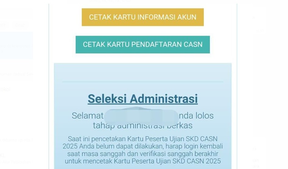 CATAT! Ini Pengumuman Jadwal Seleksi CAT PPPK Kepahiang