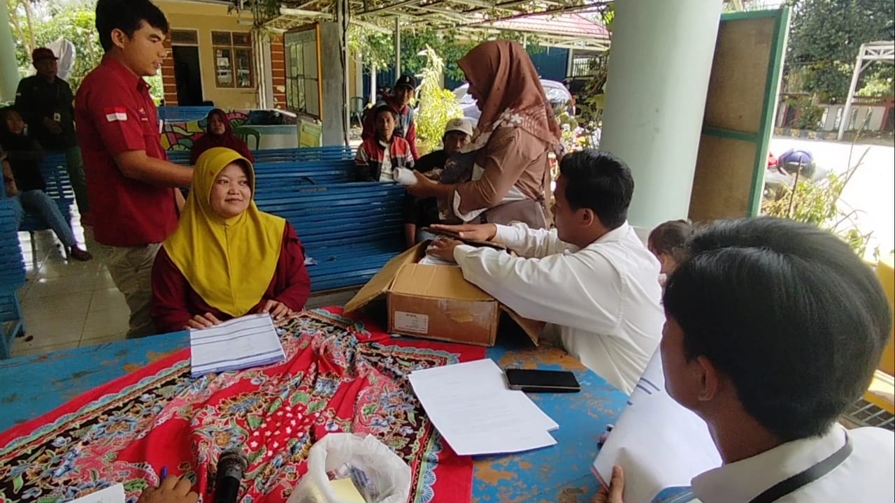 Penerima Bansos di Kepahiang Ramai-Ramai 