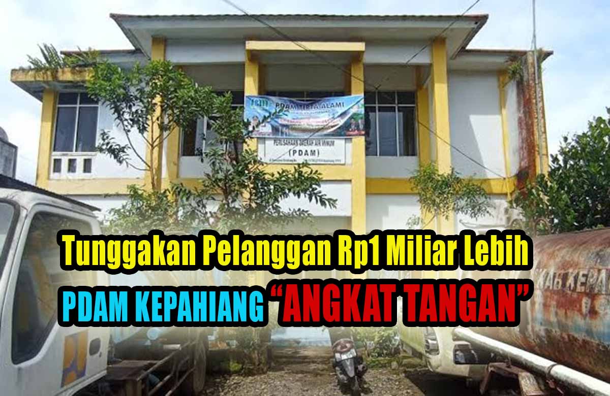 Ditanya Soal Tunggakan Pelanggan PDAM Kepahiang 'Angkat Tangan'