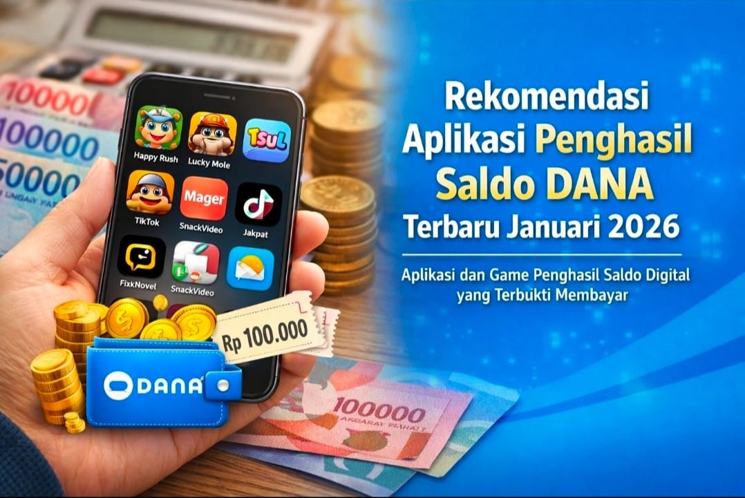 Terbaru di Januari 2026, Rekomendasi Aplikasi Penghasil Saldo DANA 