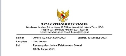 Tahapan dan Jadwal CPNS 2023 Sudah Beredar, BKN Beri Penjelasan!