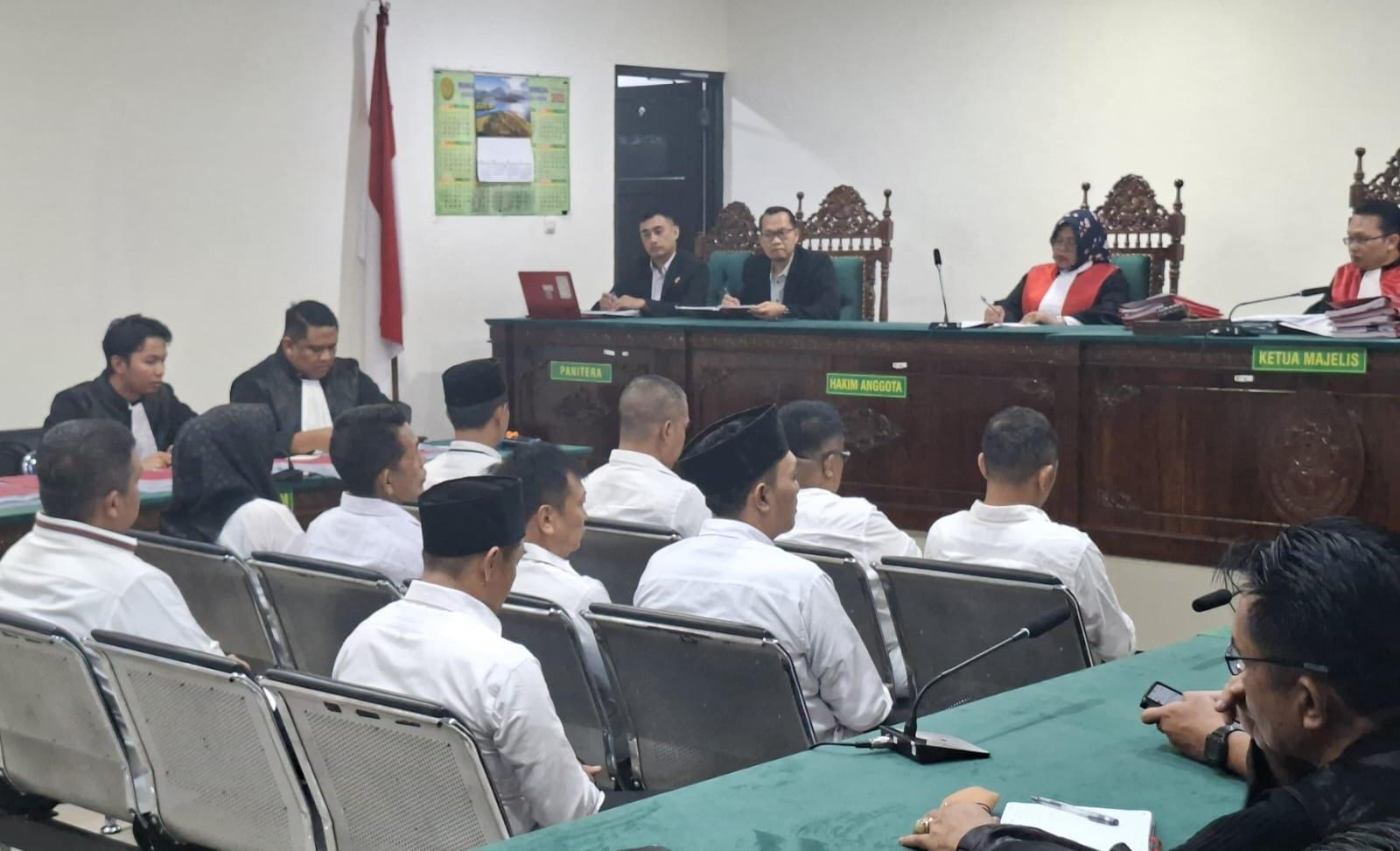 Eks Ketua Paling Ringan Mantan Sekwan Terberat, Segini Tuntutan 10 Terdakwa Kasus Korupsi di DPRD Kepahiang