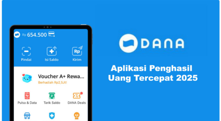 Saldo DANA Rp 624.000 Per Hari, Segera Download Aplikasi Penghasil Uang Tercepat Ini