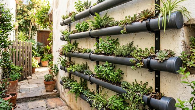 5 Ide Rak Tanaman dari Paralon Bekas yang Unik dan Hemat Biaya