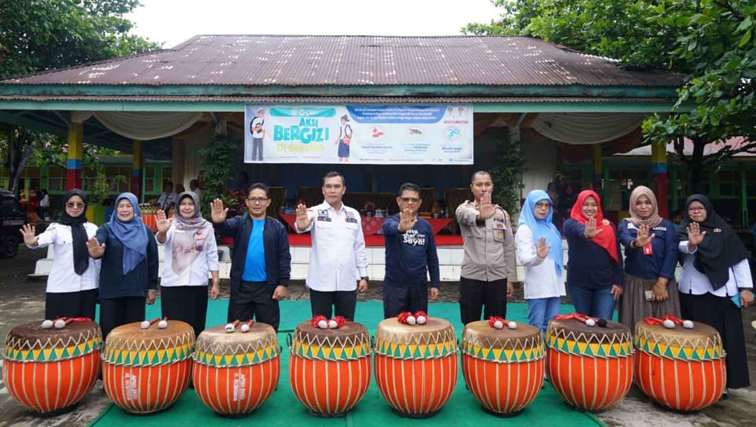 Pemkab Kepahiang Launching Aksi Bergizi di Sekolah