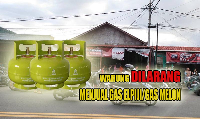 Warung Dilarang Menjual Gas Elpiji Subsidi, Ini Alasan Pertamina!