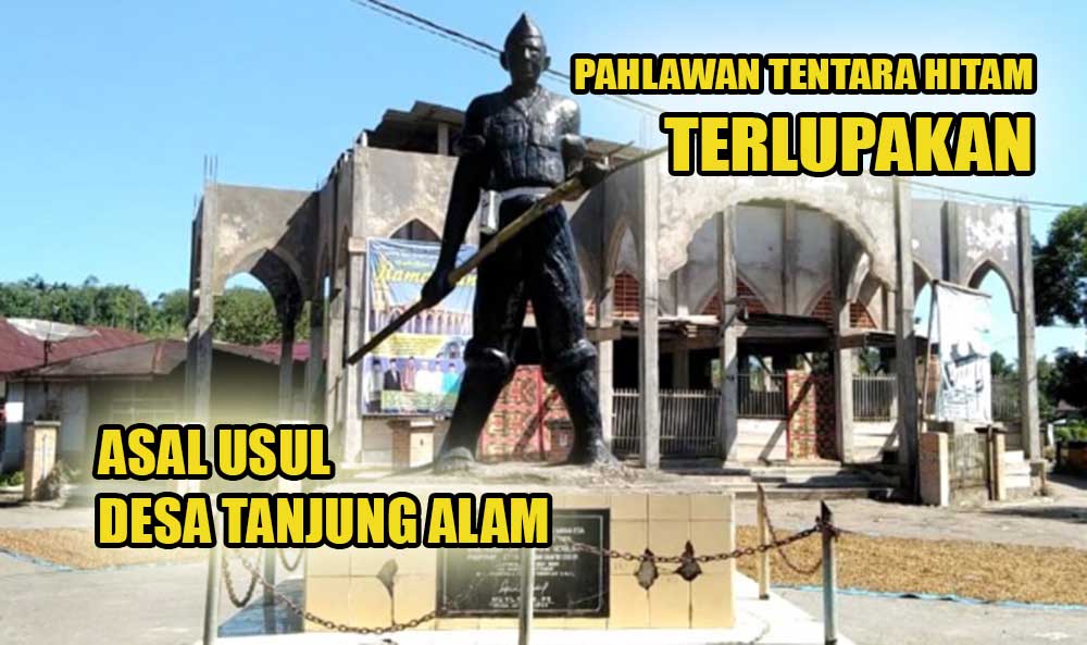 Kisah Pilu Tentara Hitam, Tugu Pahlawan Terlupakan di Desa Tanjung Alam Garapan Tetua Suku Serawai