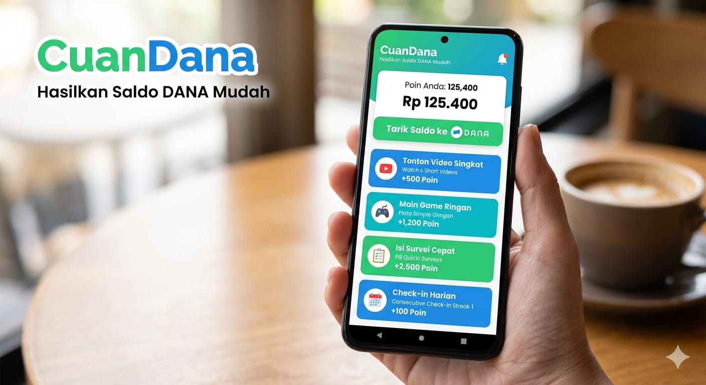 Ini Aplikasi Penghasil Saldo DANA yang Mudah Digunakan Menghasilkan Uang