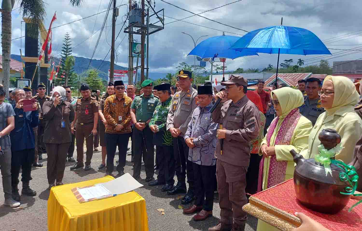 Kunker ke Lebong, Kajati Bengkulu : Jangan Menzalimi Dalam Bertugas