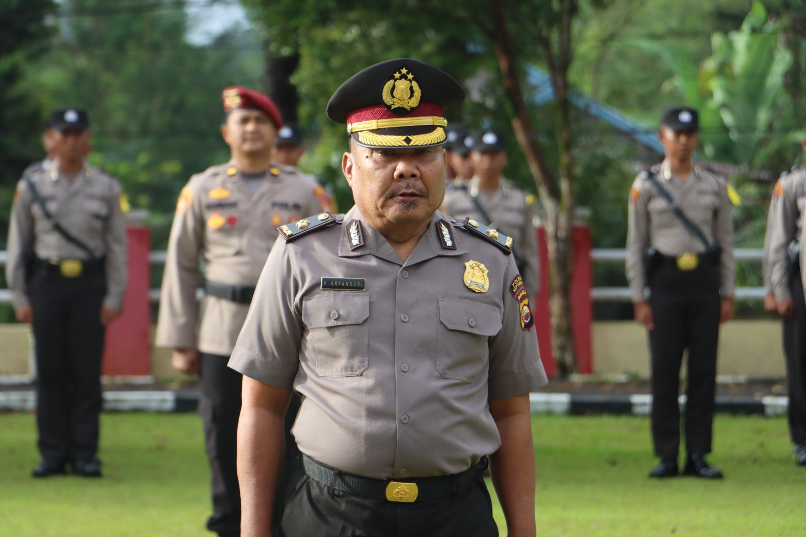 Apel Pagi, Perwira Polres Kepahiang Satu Ini Dihadiahi Pangkat Kompol