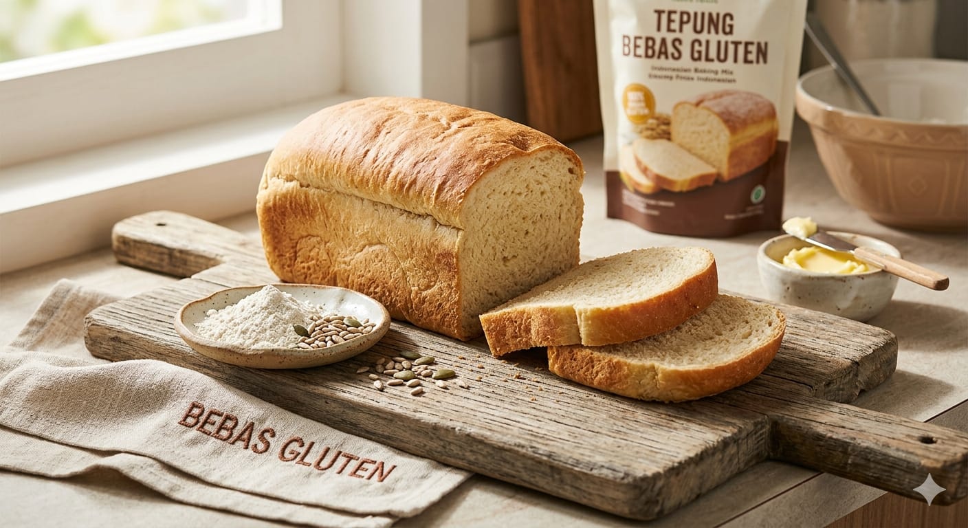 Enak, Sehat, Bebas Khawatir Gluten, Ini Roti Free Gluten
