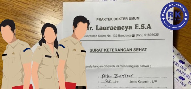 Contoh Surat Keterangan Sehat CPNS Formasi Sipir Lapas Kemenkumham 2023, Berikut Link Downloadnya