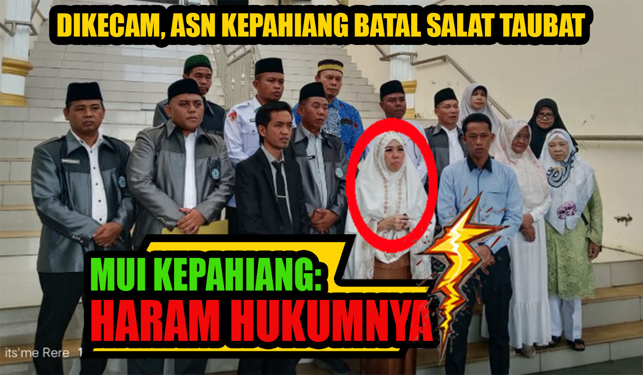 Alasan Datang Bulan, ASN Kepahiang Pelaku Penistaan Agama Batal Salat Taubat, MUI Kepahiang: Haram Hukumnya!