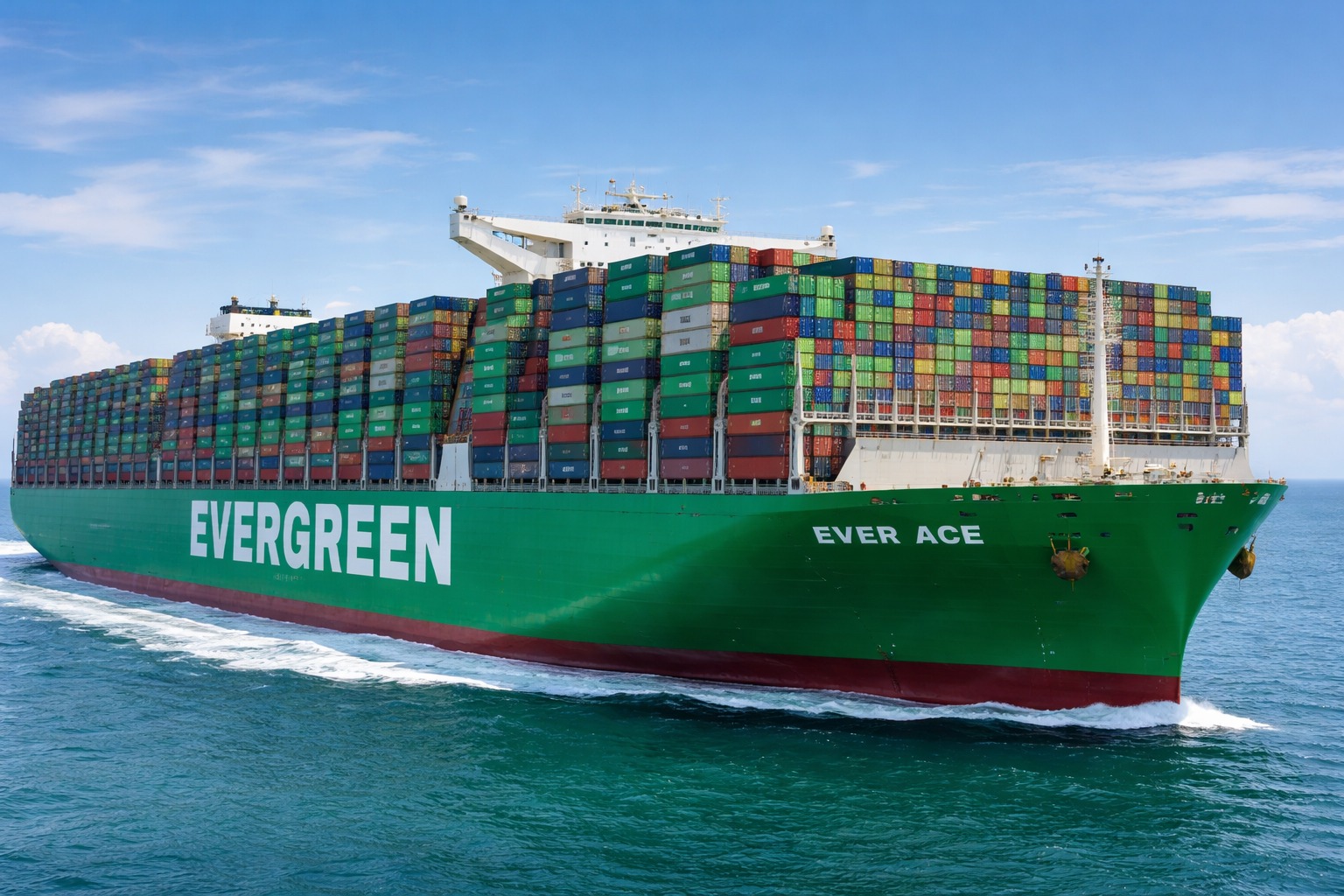 Raksasa Laut “Ever Ace”, Tulang Punggung Perdagangan Global Modern