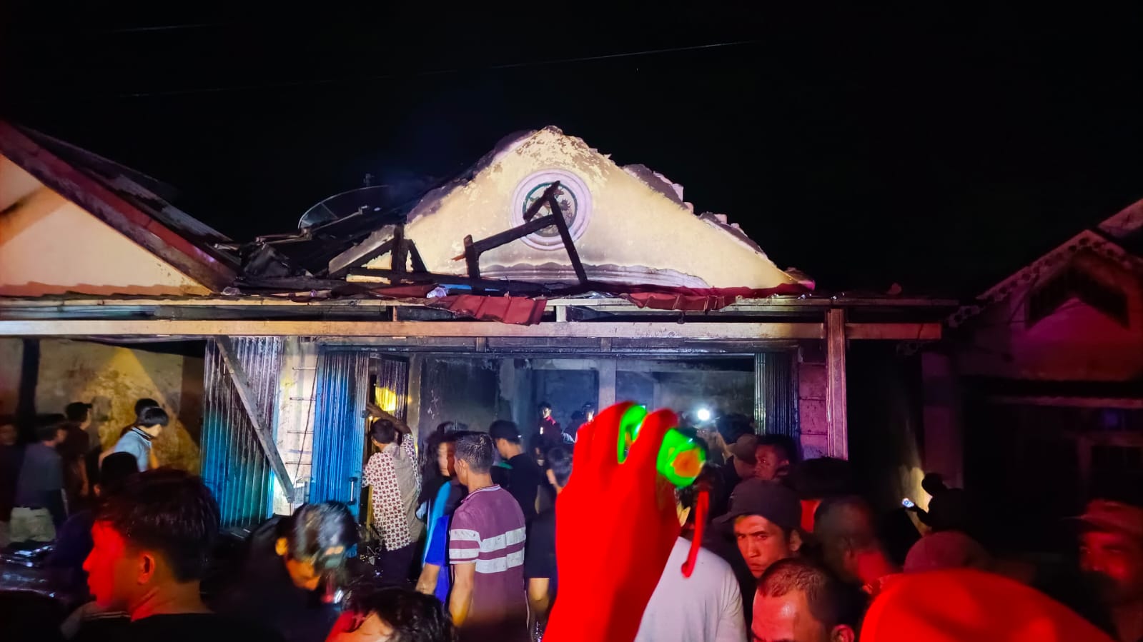 Si Jago Merah Mengamuk, Rumah Warga Daspetah Ludes Kebakaran!