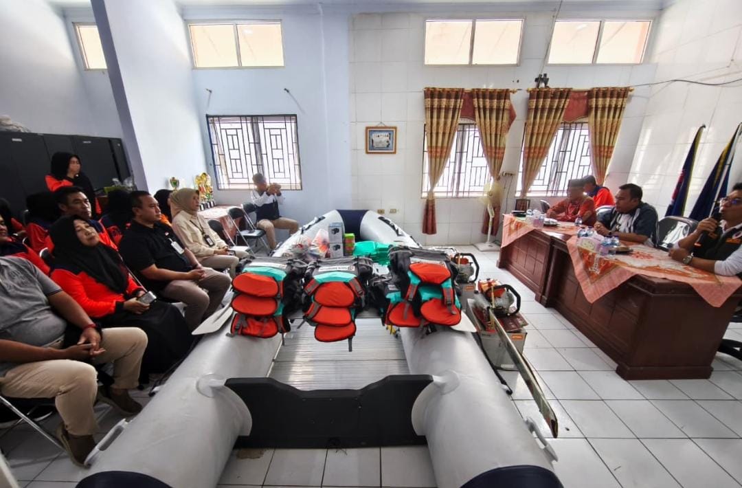 Program CSR, Pemkab Kepahiang Dapat Peralatan Kebencanaan Gratis