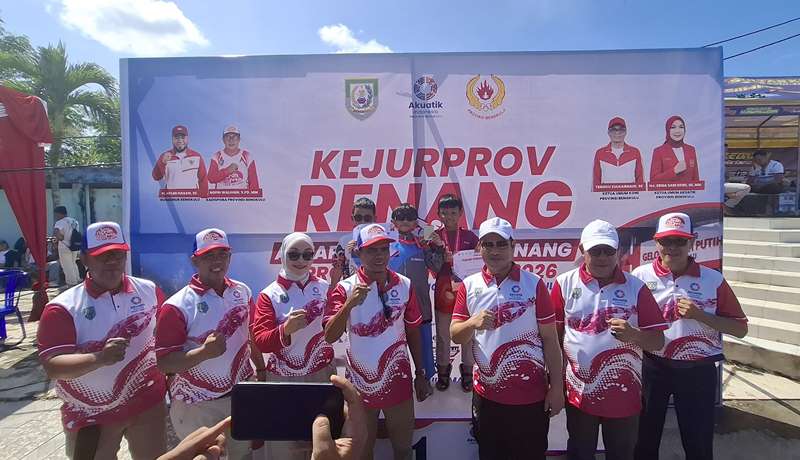 600 Perenang Muda Adu Cepat di Kejurprov Bengkulu