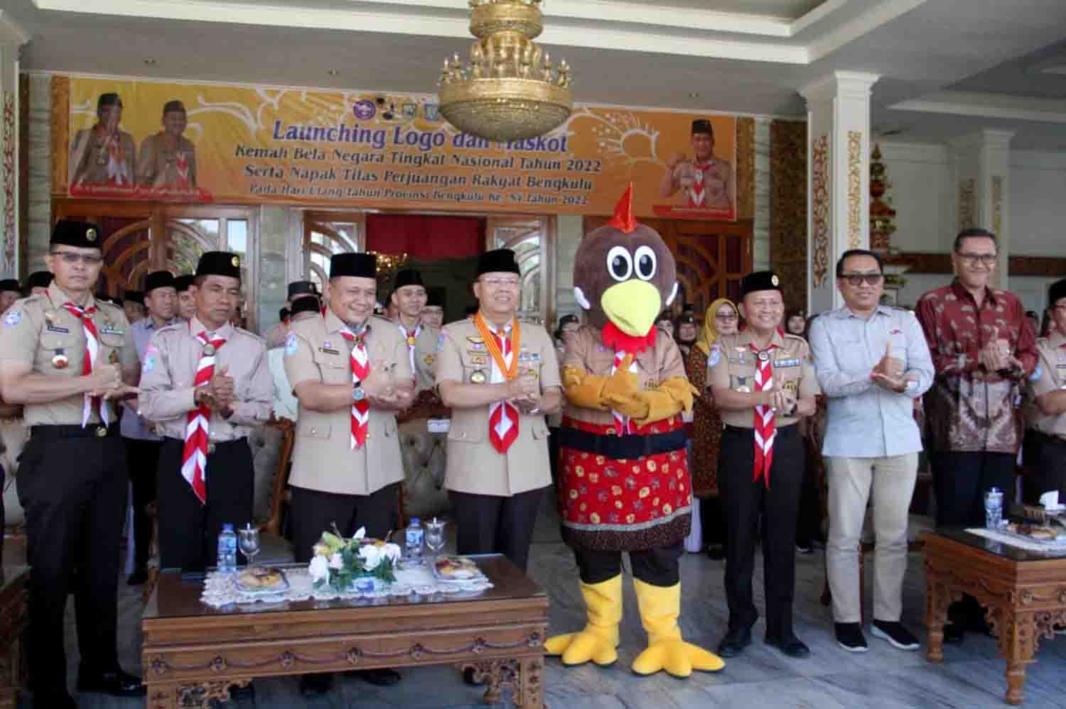 Ayam Burgo Jadi Maskot KBN 2022