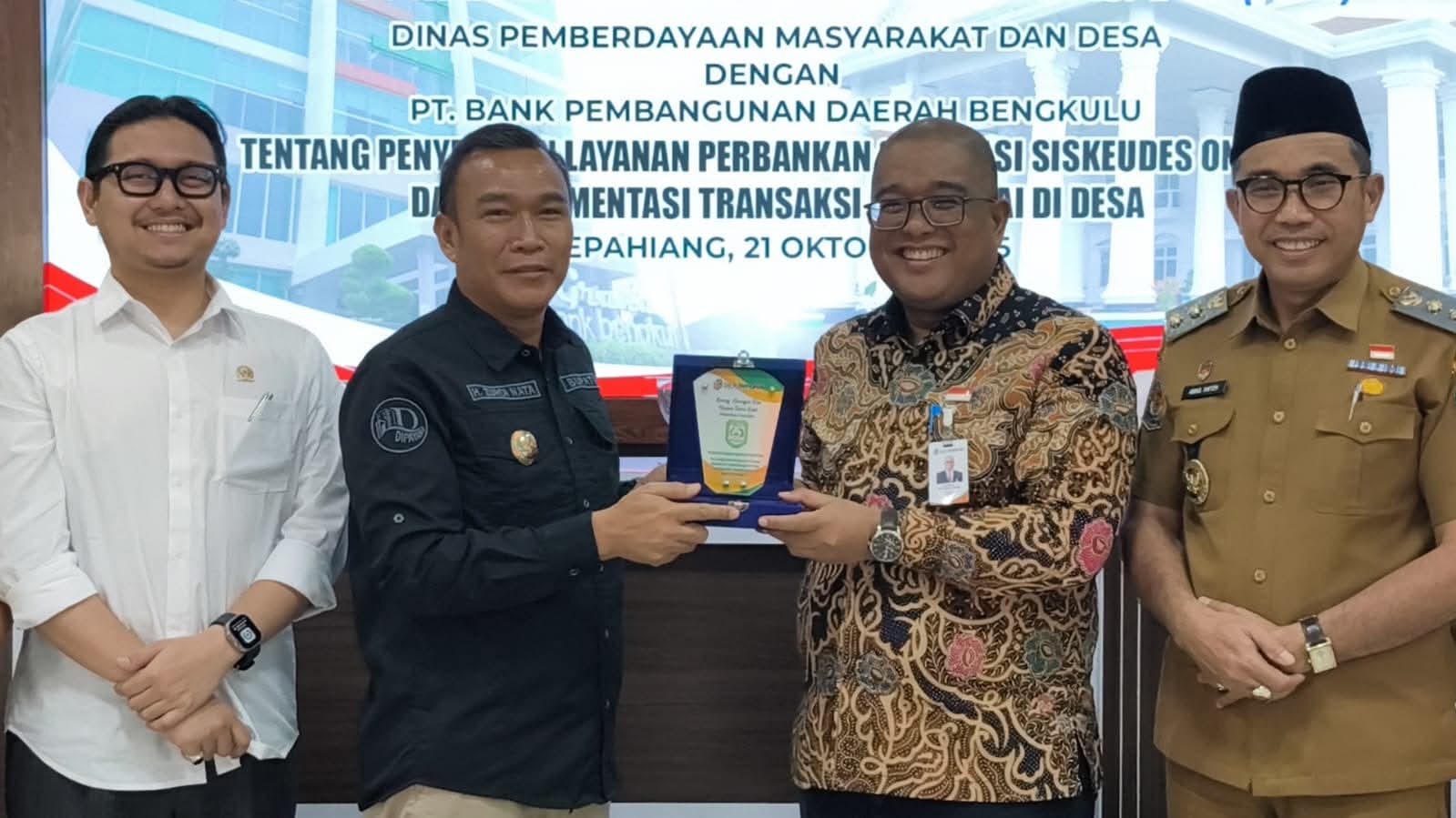 Pemkab Kepahiang Dukung Penerapan Digitalisasi Keuangan Daerah