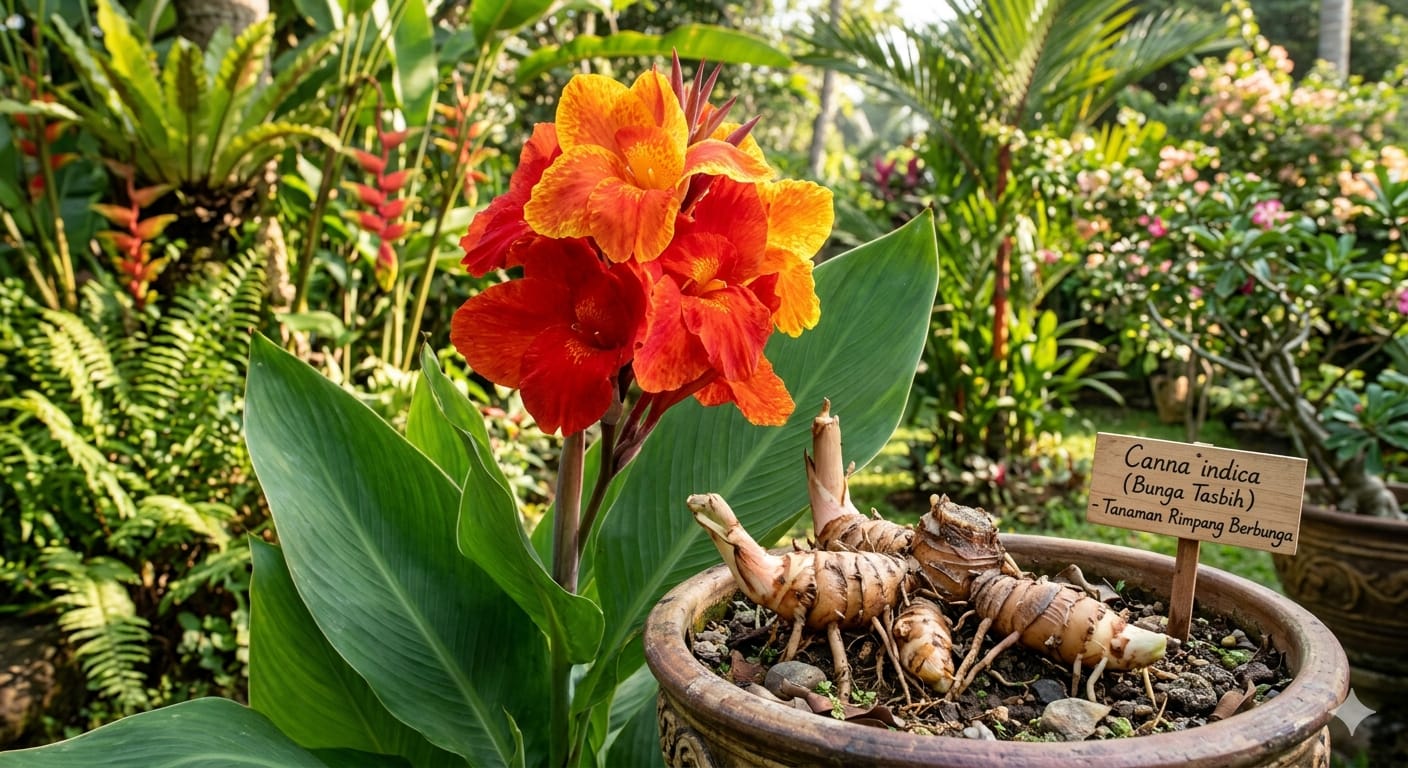 Pilihan Terbaik untuk Hunian, Ini 3 Tanaman Rimpang dengan Bunga Cantik