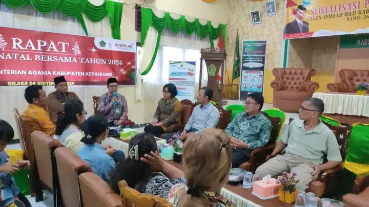 Rapat Lanjutan, Seksi Penyelenggara Kristen Bagi Tugas Persiapan Natal