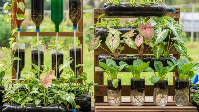 Biar Fungsional dan Estetik, Ini 5 Konsep Hidroponik Campur Tanaman Hias