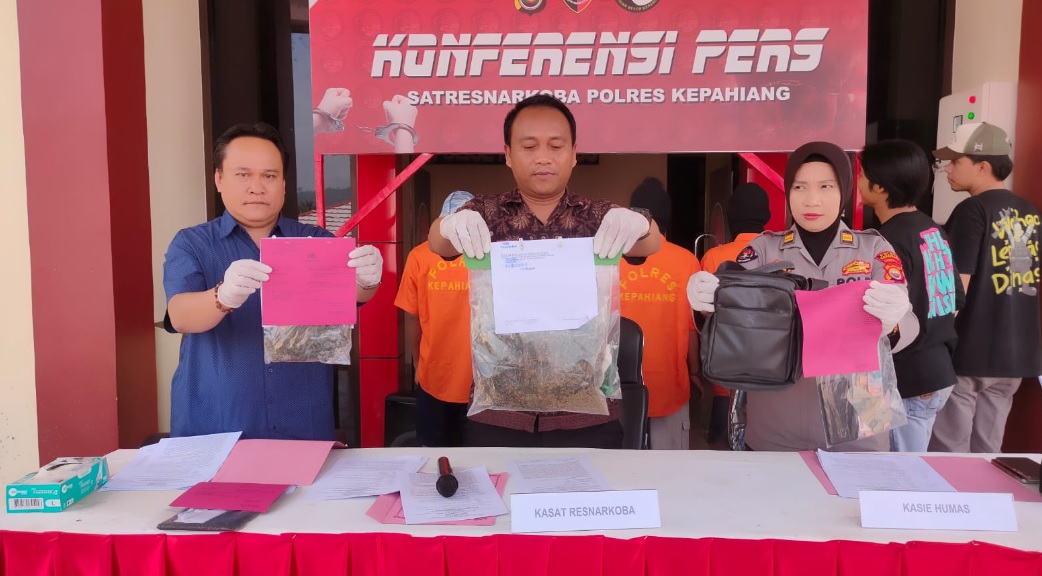 Ditipu Teman Dekat, 3 Pecandu Narkoba Jenis Ganja Asal Bengkulu Utara Berakhir di Balik Jeruji Besi