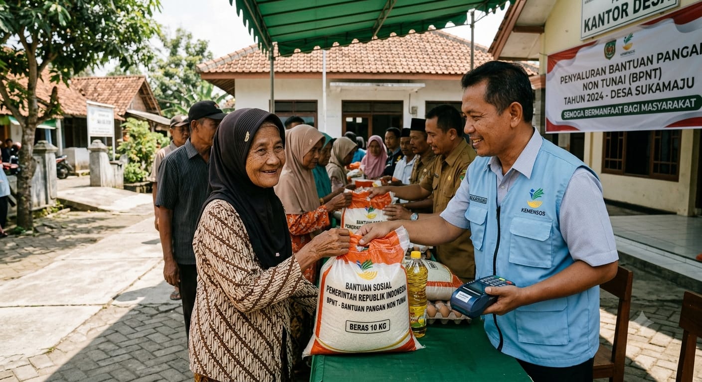 Cuma Modal KTP, Begini Cara Cek Bansos BNPT Rp600.000﻿