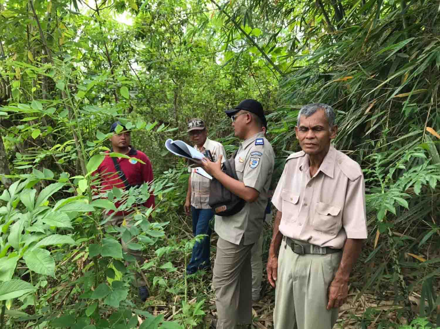 Koordinat Tabat Keban Agung-Talang Pito Ditentukan