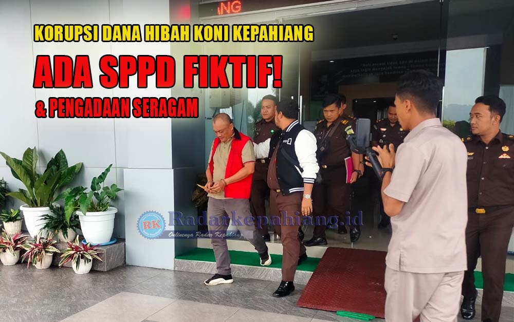 TERUNGKAP! Dana Hibah Untuk Pengadaan Seragam Ikut Ditilep Ketua KONI Kepahiang