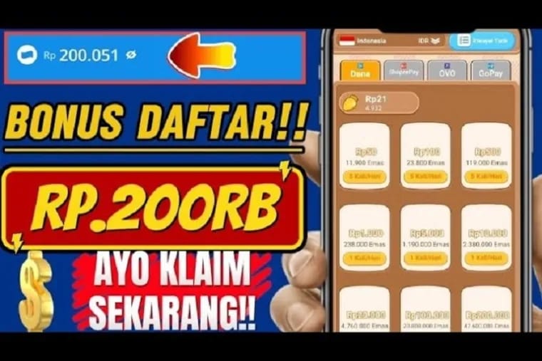 Game Penghasil Saldo Dana, Tanpa Modal Bisa Langsung Cair Dalam 5 Detik