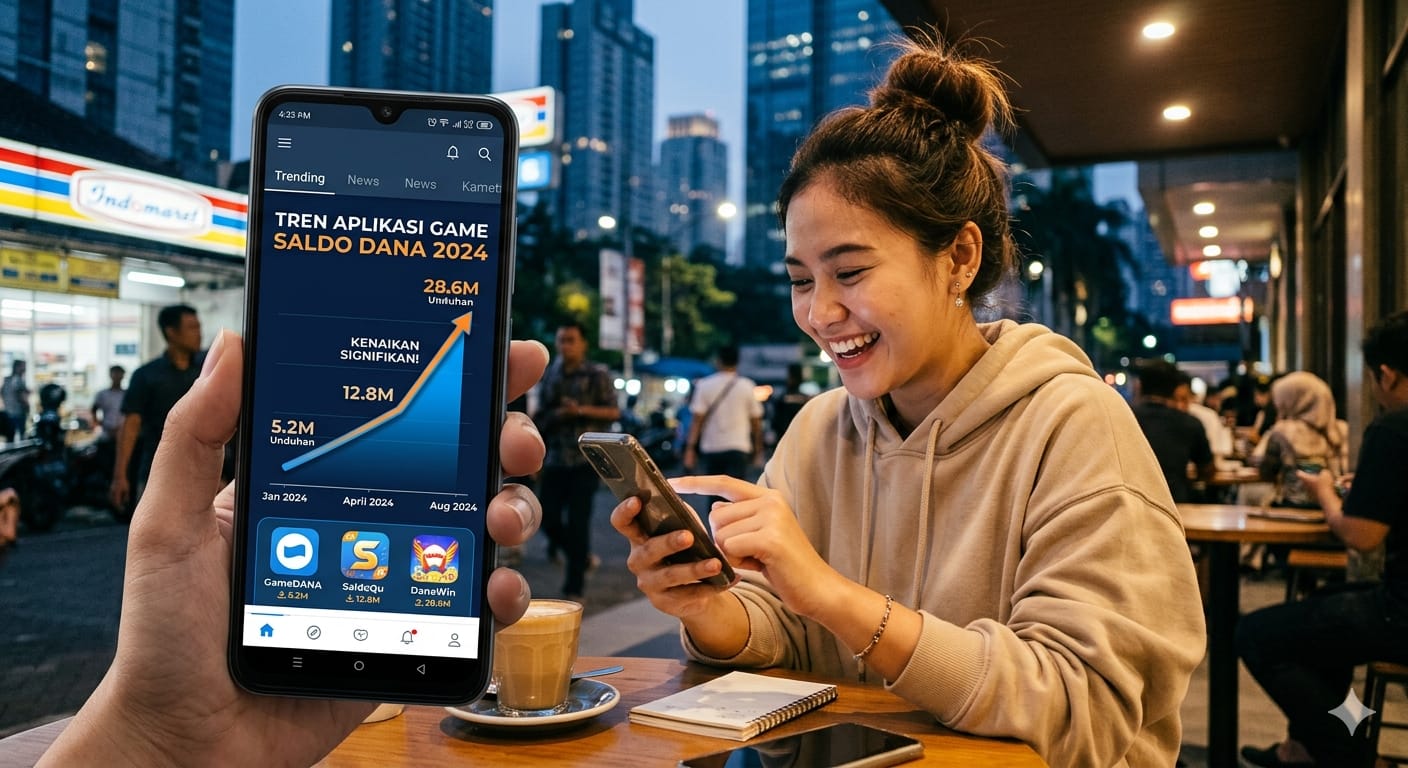 Tren Kenaikan Unduhan Aplikasi Penghasil Game Saldo DANA