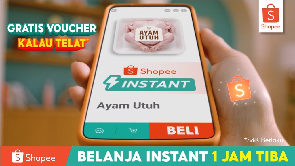 Belanja Harian Makin Praktis! Shopee Hadirkan Belanja Instant 1 Jam Tiba dengan Promo Diskon 50%
