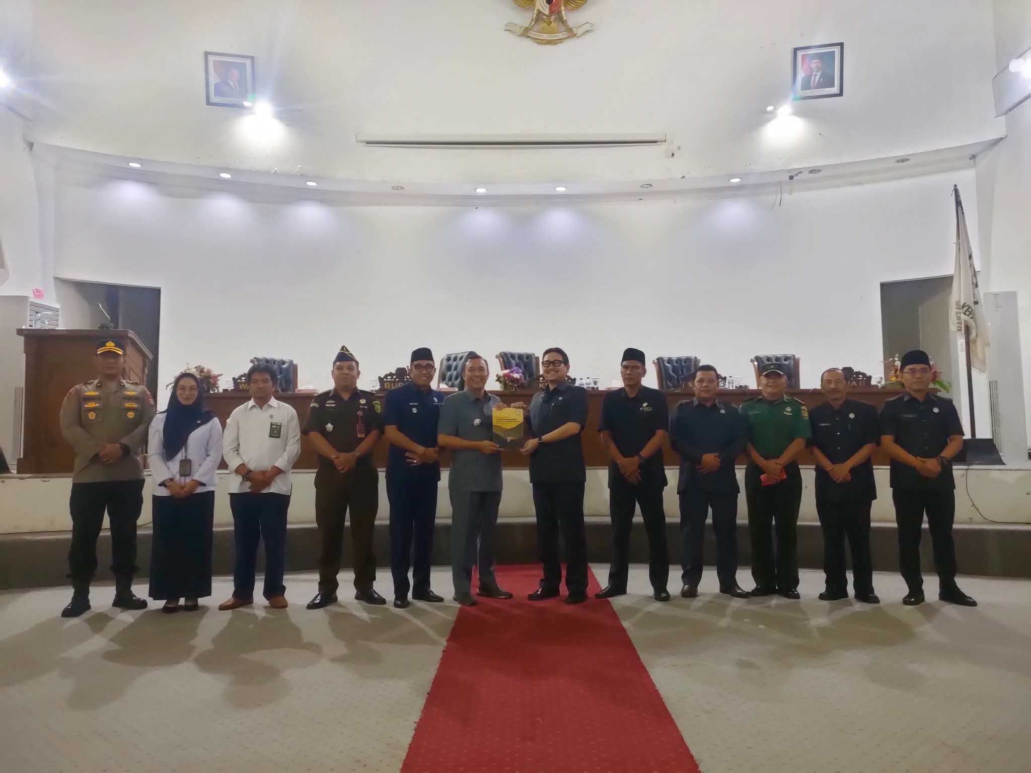 Bupati Kepahiang Sampaikan Nota Pengantar Raperda RPJMD, Sinkronkan Dengan Program Provinsi dan Pusat