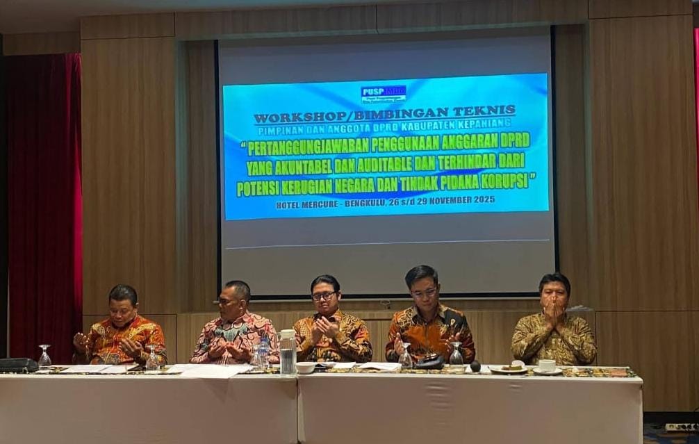 Antisipasi Kerugian Anggaran dan Tipikor, DPRD Kepahiang Ikuti Bimtek Akuntabilitas Penggunaan Anggaran!