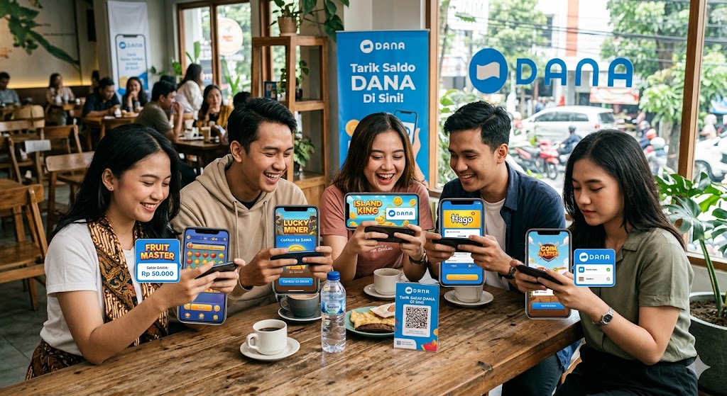 5 Game Penghasil Uang Saldo DANA Tercepat, Viral dan Menguntungkan
