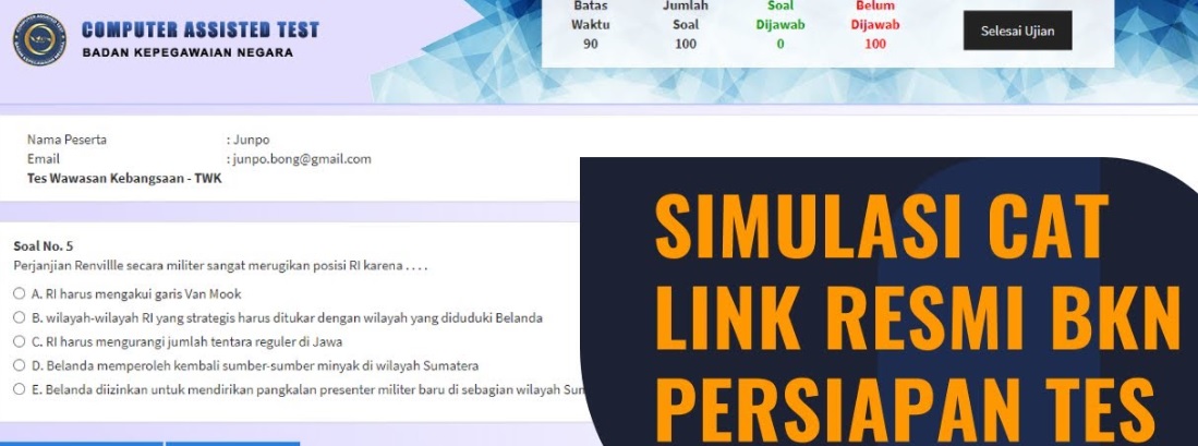 Jangan Salah Klik, Link Simulasi CAT CPNS 2023 Mulai Banyak Bertebaran di Google