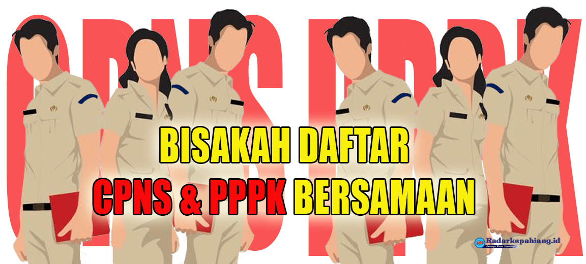 Bisakah Daftar CPNS dan PPPK Tahun 2024 Bersamaan, Ini Aturan dan Penjelasannya!