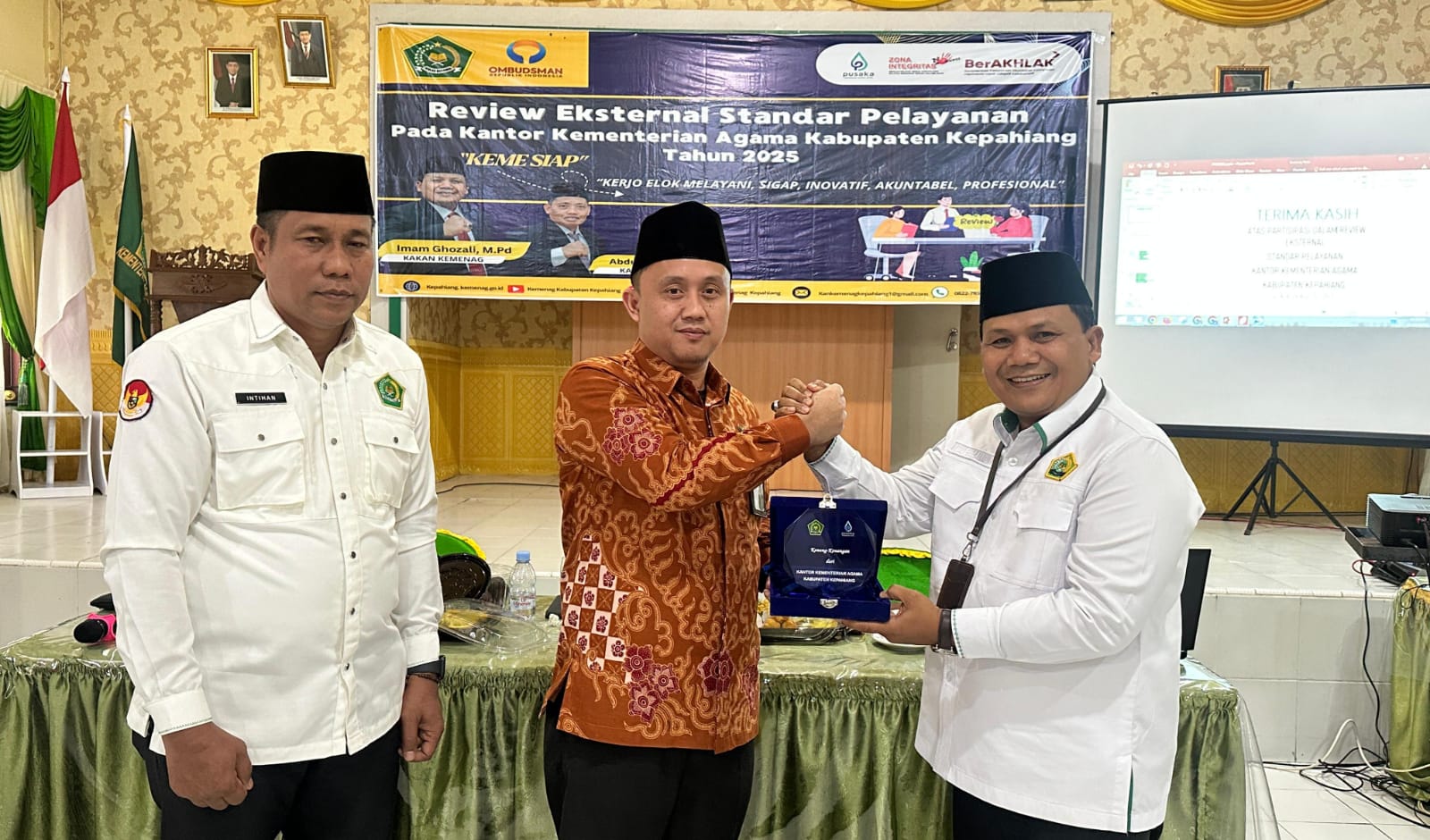 Ombudsman RI Ingatkan Kemenag Kepahiang Terkait Pentingnya Hak Masyarakat