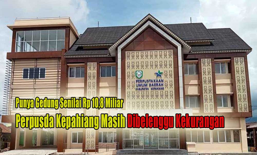 Sudah Punya Gedung Bernilai Rp10,8 Miliar, Perpusda Kepahiang Masih Ngaku Dibelenggu Kekurangan