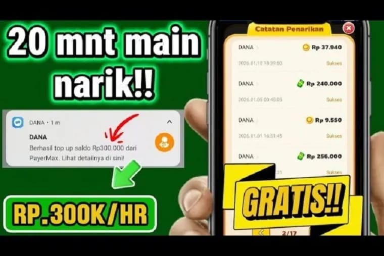 APK Penghasil Uang 2026 Terbukti Membayar, Saldo DANA Langsung Cair Jutaan!