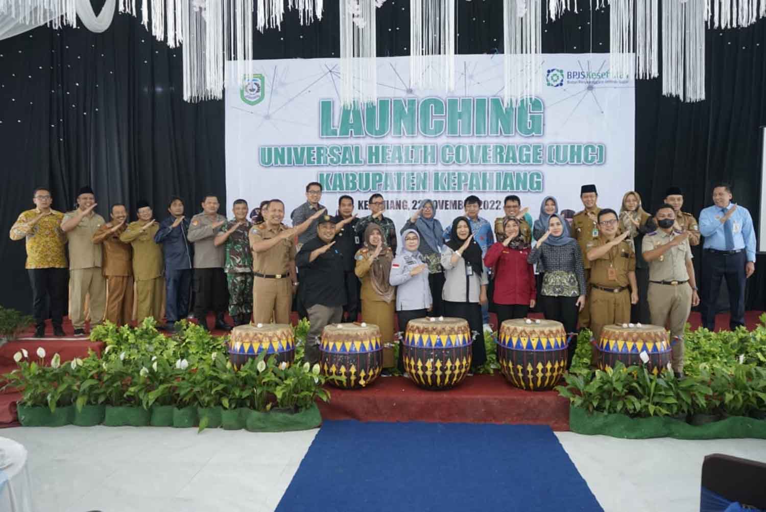 Bupati Kepahiang Launching UHC